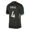 Conjunto (Camiseta+Pantalón Corto) Liverpool Virgil 4 Segunda Equipación 2024-25 - Niño